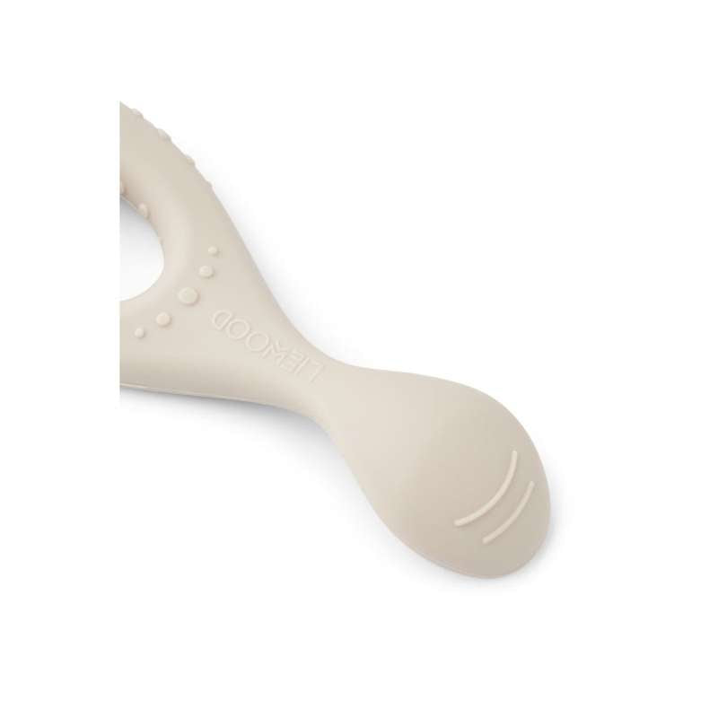Liewood Liewood Liva Bløde Babyskeer - 4-pak - Silikone - Sandy Multi Mix