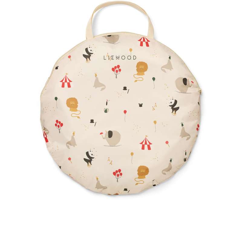 Liewood Emmanuel Pop-Up Legetunnel - Circus/Sandy