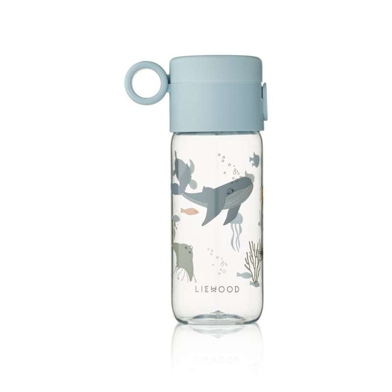 Liewood Clemence Tritan Drikkeflaske - 350ml - Sea Creature/Sandy
