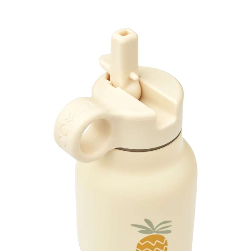 Liewood Falk Dryckesflaska - Rostfritt Stål - 500 ml - Ananas/Cloud Cream