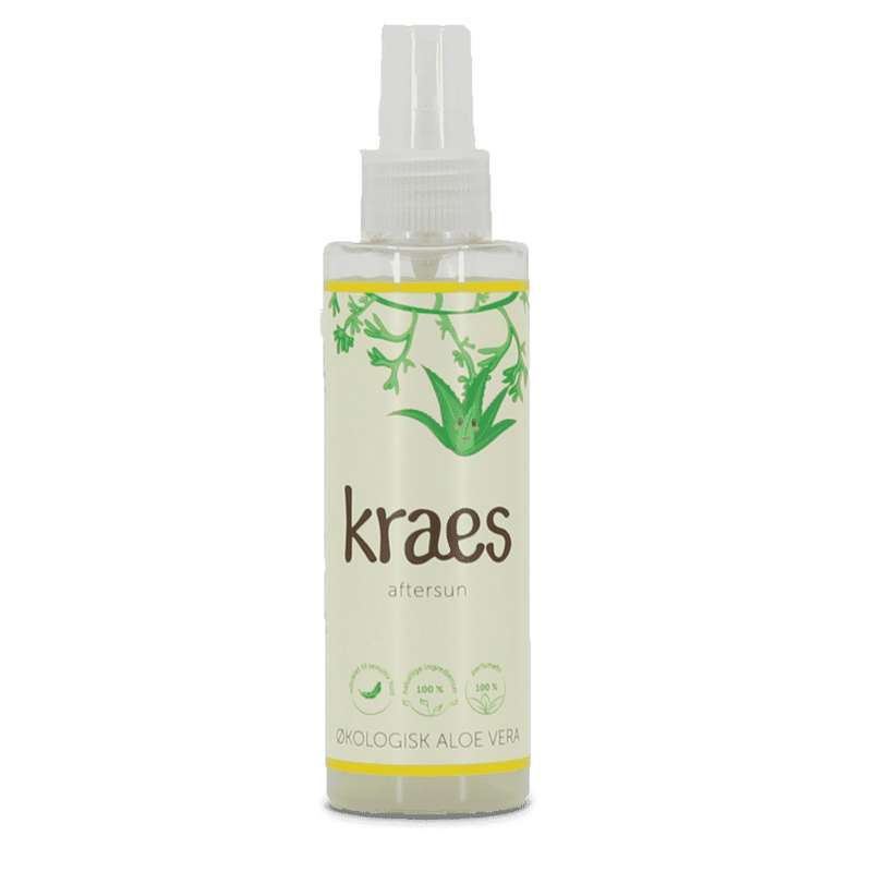 KRAES Aftersun m. Ekologisk Aloe Vera - 150ml