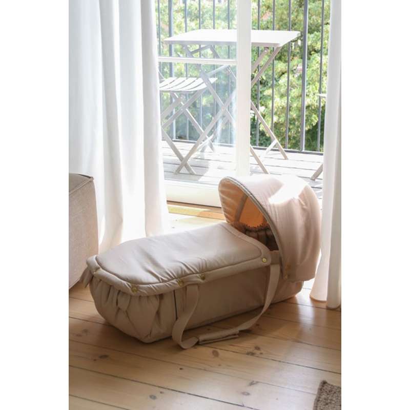 Cam Cam Copenhagen Willow Babylift - Paket - Classic Stripes Camel/Almond