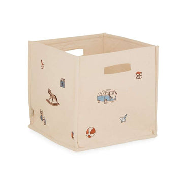 Cam Cam Copenhagen Förvaringskorg - Canvas - GOTS - Vintage Leksaker 