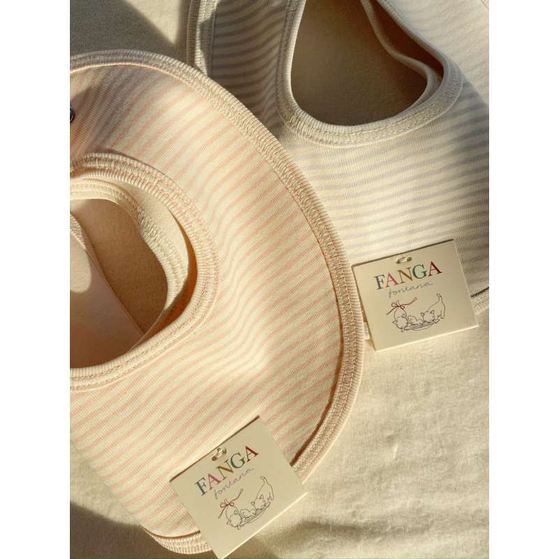 Fanga Fontana Fio Savlesmække - Stripe - 2-pak - OCS - Blush Mix