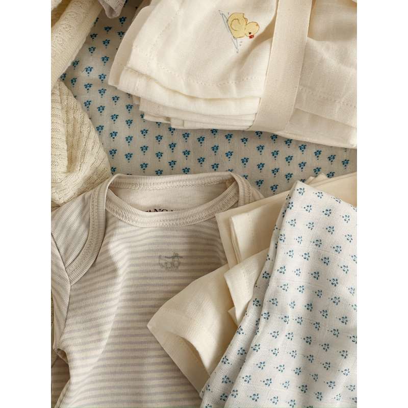 Fanga Fontana Fio Body - Langærmet - Stripe - OCS - Tea Stripe Gray Dawn
