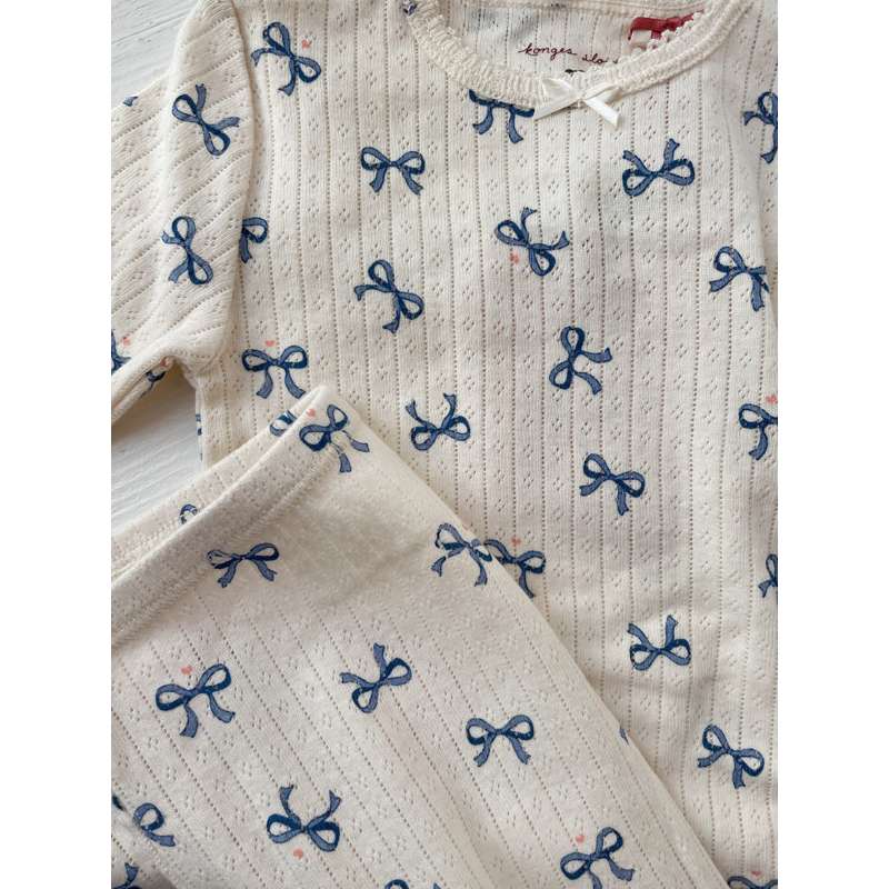 Konges Sløjd Minnie Body - GOTS - Båge/Blå 