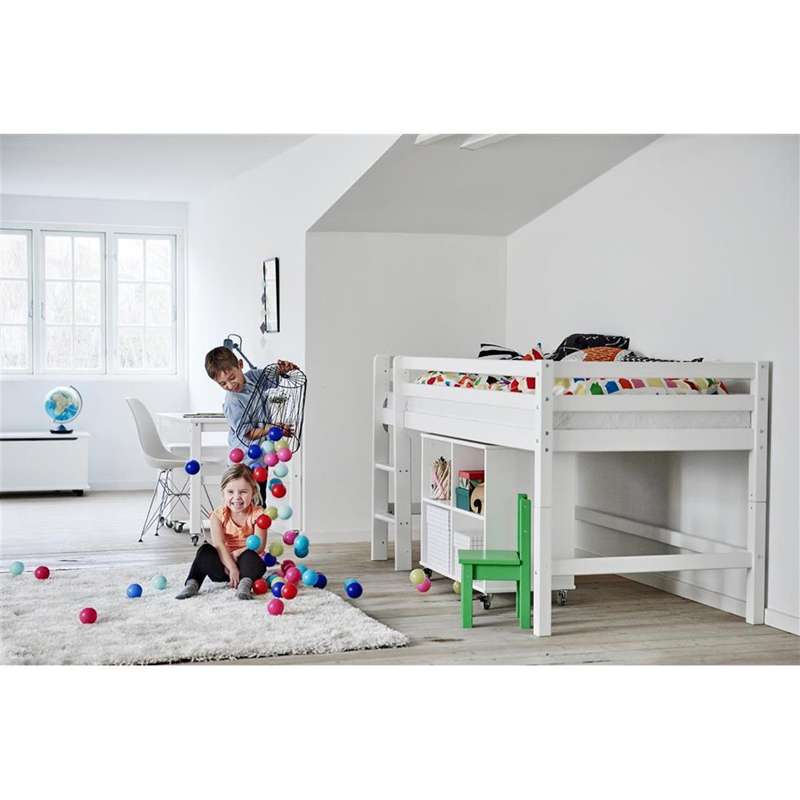 Hoppekids ECO Dream - Halvhøj Modul - Flere Størrelser - Hvid