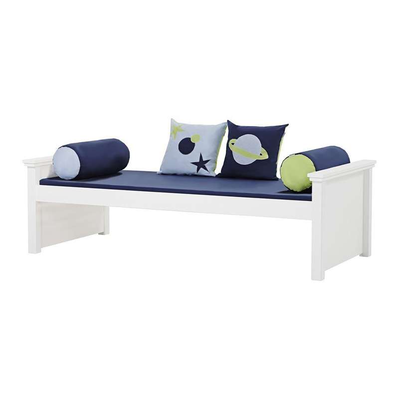 Hoppekids MAJA DELUXE - Juniorseng - 2 Mellem Gavle - 90x200cm - Hvid
