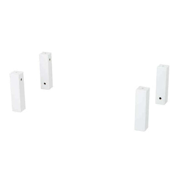 Hoppekids ECO Luxury - Mellemklodser til Etageseng - Alle Størrelser - Hvid