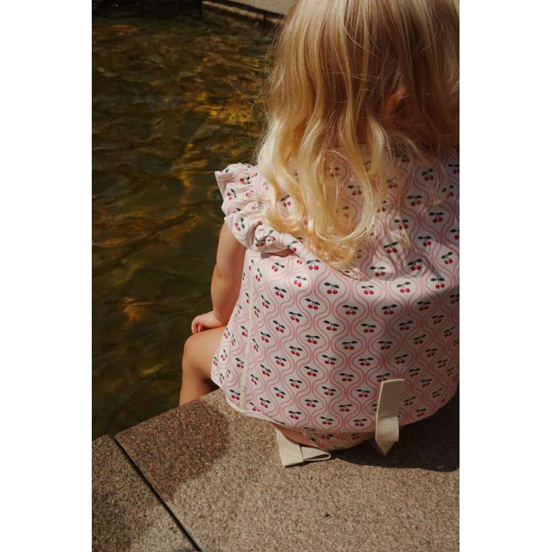 Konges Sløjd Avery Neopren Badväst - Cherry Pink Motiv 