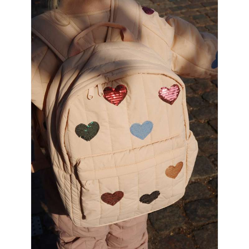 Konges Sløjd Juno Quilted Sequin Rygdæk - Midi - Cameo Rose