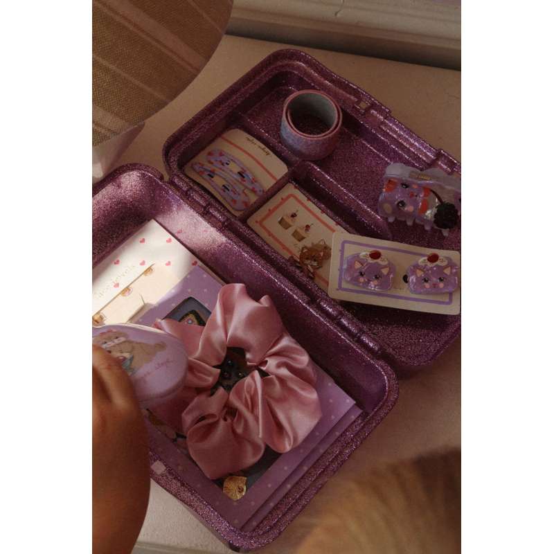 Konges Sløjd Glam Me Up Suitcase - Amour Pink