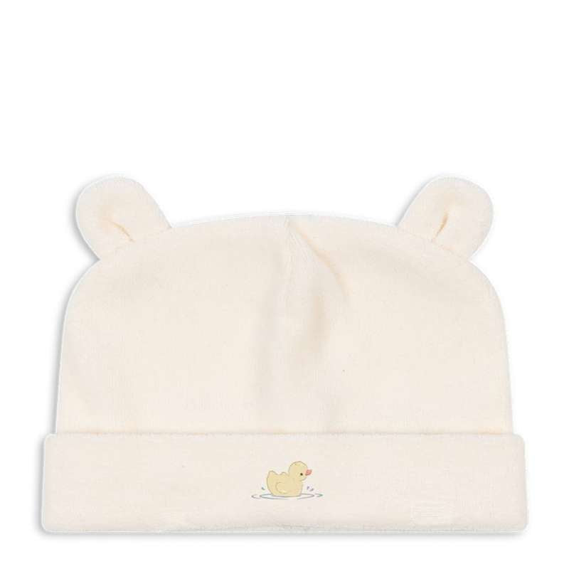 Fanga Fontana Elu Beanie - GOTS - Antique White