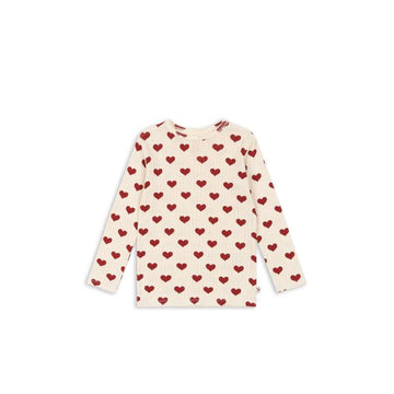 Konges Sløjd Minnie Blus - GOTS - Amour Rouge