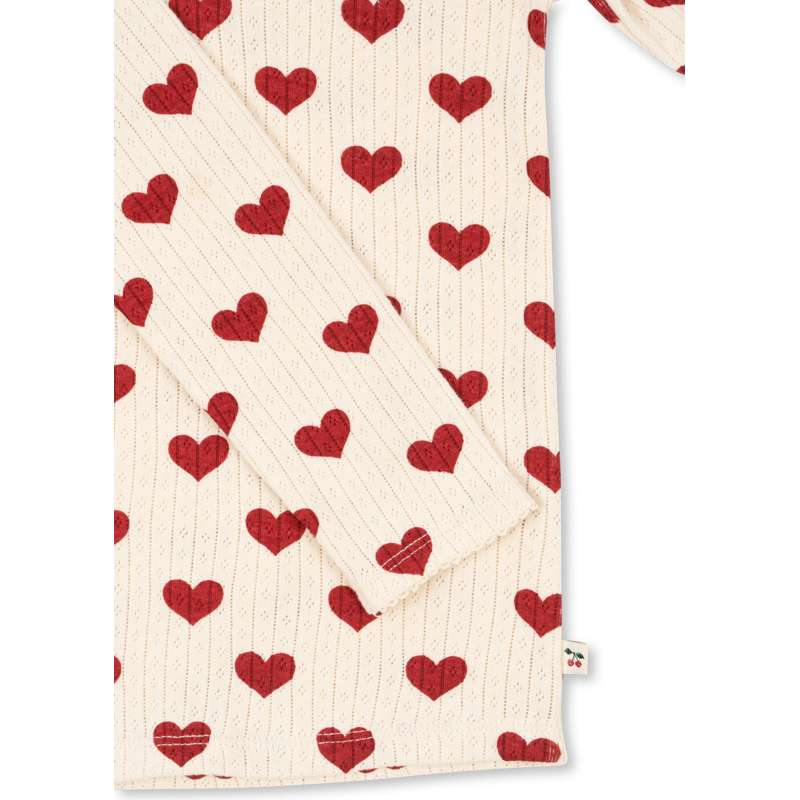 Konges Sløjd Minnie Bluse - GOTS - Amour Rouge