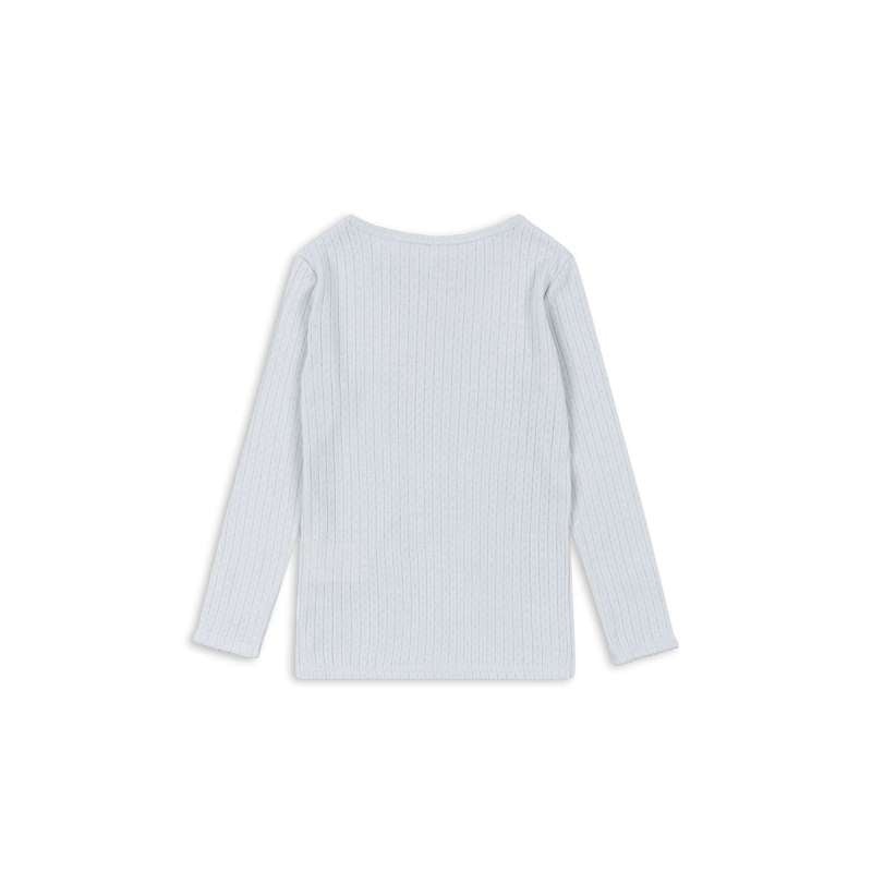 Konges Sløjd Minnie Blus - GOTS - Grey Dawn