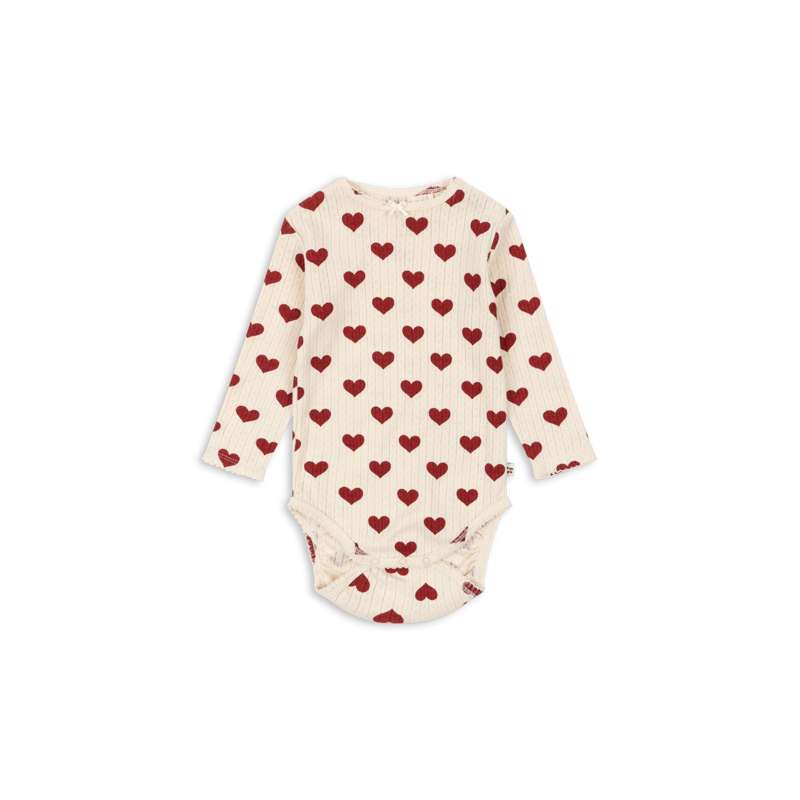 Konges Sløjd Minnie Body - GOTS - Amour Rouge