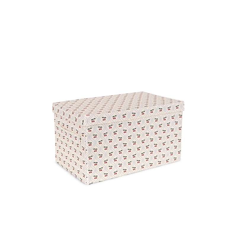 Konges Sløjd Opbevaringskurv - Lille - Cherry Motif