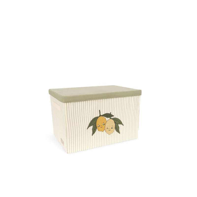 Konges Sløjd Opbevaringskurv - Stor - Lemon