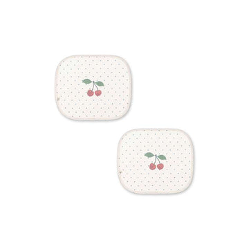 Konges Sløjd Solskærme til Bilen - 2-pak - Navy Dot