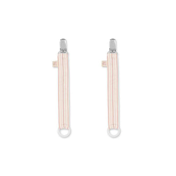 Konges Sløjd Suttesnore - 2-pak - Stripie Petite Rose