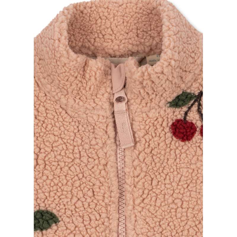 Konges Sløjd Jody Teddy Jakke - GRS - Ma Grande Cerise Blush