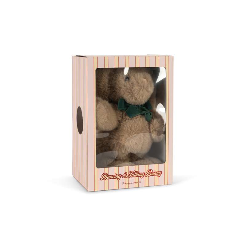 Konges Sløjd Dansende og Talende Bunny Toy - Off White