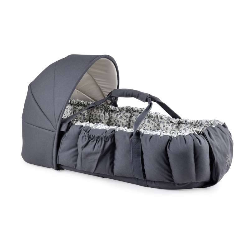 Sebra 3-i-1 Babynest m. Kaleche - Blue Olive