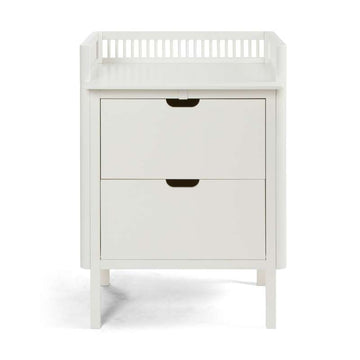 Sebra Skötbordet med Lådor - Classic White 