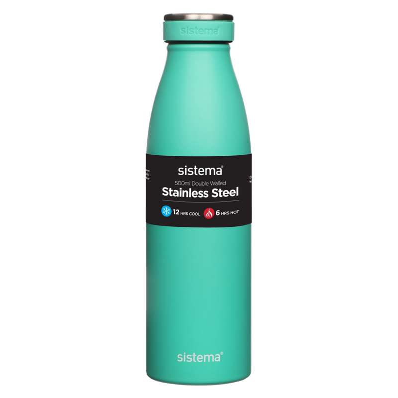 Sistema Termoflaska - Rostfritt Stål - 500 ml - Minty Teal