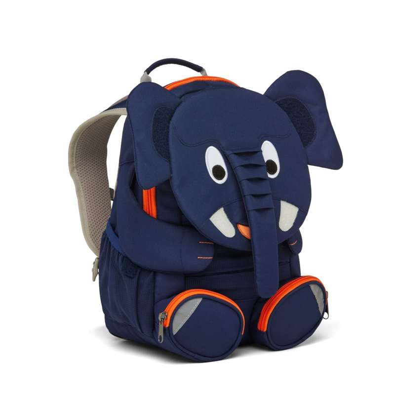 Affenzahn Stor Ergonomisk Ryggsäck för Barn - Elefant